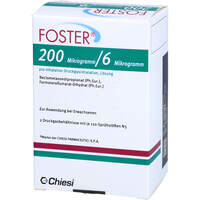FOSTER 200/6ug 120 Hub Dosieraerosol, 2 st, Emra-Med Arzneimittel GmbH