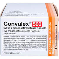 Convulex 500 mg, 100 Stk., G.L. Pharma GmbH