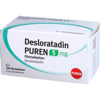 Desloratadin PUREN 5 mg Filmtabletten, 100 st, PUREN Pharma GmbH & Co. KG