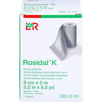 ROSIDAL K Binde 8 cmx5 m, 1 st, Tora Pharma GmbH
