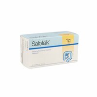SALOFALK 1G MAGENSAFTRESISTENTE TABLETTEN, 50 st, Dr. Falk Pharma GmbH
