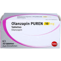 Olanzapin PUREN 10 mg Tabletten, 70 st, PUREN Pharma GmbH & Co. KG