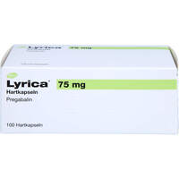 Lyrica 75 mg Hartkapseln, 100 st, Medicopharm AG