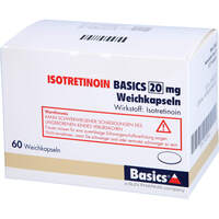 ISOTRETINOIN BASICS 20 mg Weichkapseln, 60 Stk., Basics GmbH