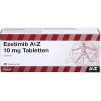 Ezetimib AbZ 10 mg Tabletten, 30 Stk., Abz Pharma GmbH Ezetimib AbZ 10 mg Tabletten, 30 Stk., Abz Pharma GmbH