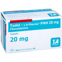 Tadal - 1 A Pharma PAH 20 mg Filmtabletten, 56 st, 1 A Pharma GmbH