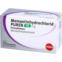 Memantinhydrochlorid PUREN 10mg Filmtabletten, 42 Stk., PUREN Pharma GmbH & Co. KG