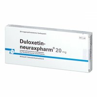 Duloxetin-neuraxpharm 20 mg magensaftres.Hartkaps., 28 st, neuraxpharm Arzneimittel GmbH