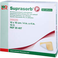 Suprasorb P PU-Schaumverb.10x10 cm nicht klebend, 10 st, Eurimpharm Arzneimittel GmbH