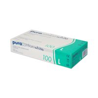 pura comfort Nitril puderfrei wei&szlig; Gr&ouml;&szlig;e XS, 100 st, Ampri Handelsgesellschaft mbH