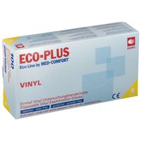 ECO-Plus Vinyl Handschuhe weiß Größe S, 100 st, Ampri Handelsgesellschaft mbH