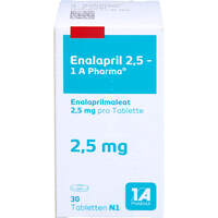 Enalapril 2.5 - 1 A Pharma, 30 st, 1 A Pharma GmbH