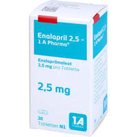 Enalapril 2.5 - 1 A Pharma, 30 st, 1 A Pharma GmbH