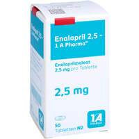 Enalapril 2.5 - 1 A Pharma, 50 st, 1 A Pharma GmbH