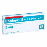 Enalapril 5 - 1 A Pharma, 30 st, 1 A Pharma GmbH