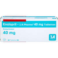 Enalapril - 1 A Pharma 40 mg Tabletten, 30 st, 1 A Pharma GmbH