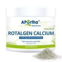 Rotalgen Calcium - 250 g veganes Pulver, 250 g, APOrtha Deutschland GmbH