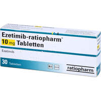 Ezetimib-ratiopharm 10 mg Tabletten, 30 Stk., ratiopharm GmbH