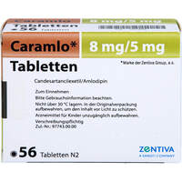 CARAMLO 8 mg/5 mg Tabletten, 56 Stk., Emra-Med Arzneimittel GmbH