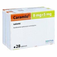 CARAMLO 8 mg/5 mg Tabletten, 56 Stk., Emra-Med Arzneimittel GmbH