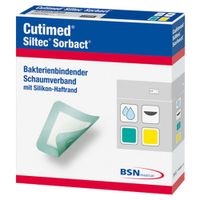 CUTIMED Siltec Sorbact B PU-Verb. 10x22.5 cm, 12 st, Bsn Medical GmbH