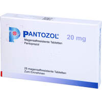 Pantozol 20 mg magensaftresistente Tabletten, 28 Stk., Axicorp Pharma GmbH