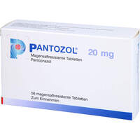 Pantozol 20 mg magensaftresistente Tabletten, 56 Stk., Axicorp Pharma GmbH