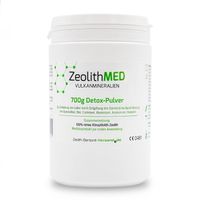 Zeolith MED Detox-Pulver, 700 g, ZeoBent Handels GmbH