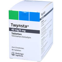 Twynsta 40 mg/5 mg Tabletten B, 98 st, Docpharm GmbH