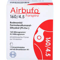Airbufo Forspiro 160 ug/4.5 ug einz.dos.Pul.z.Inh., 1 st, HEXAL AG
