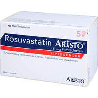 Rosuvastatin Aristo 5 mg Filmtabletten, 100 st, Aristo Pharma GmbH
