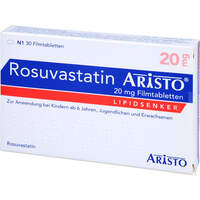 Rosuvastatin Aristo 20 mg Filmtabletten, 30 st, Aristo Pharma GmbH