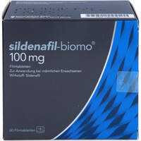 sildenafil-biomo 100 mg Filmtabletten, 60 st, Biomo Pharma GmbH