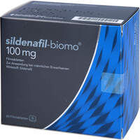sildenafil-biomo 100 mg Filmtabletten, 60 st, Biomo Pharma GmbH