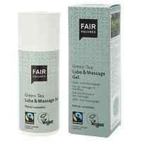 FAIR SQUARED Lube & Massage Gel Green Tea, 150 ml, Ecoaction GmbH