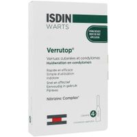 ISDIN VERRUTOP WARTS 4U 100 MICROL, 4x0.1 ml, Isdin GmbH