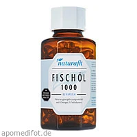 naturafit Fischöl 1000mg, 80 Stück, Naturafit GmbH