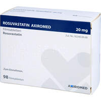 Rosuvastatin AXiromed 20 mg Filmtabletten, 98 st, Medical Valley Invest AB