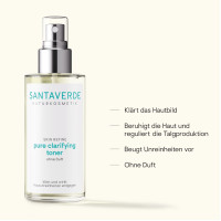 pure clarifying toner, 100 ml, SANTAVERDE GmbH