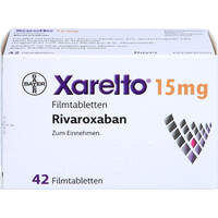 Xarelto 15mg Filmtabletten, 42 Stk., Abacus Medicine A/S