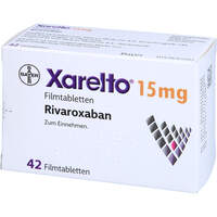 Xarelto 15mg Filmtabletten, 42 Stk., Abacus Medicine A/S