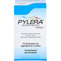 Pylera 140 mg/125 mg/125 mg Hartkapseln, 120 st, Axicorp Pharma GmbH