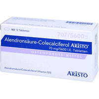 Alendronsäure-Colecalciferol Aristo 70 mg/5600 IE, 12 st, Aristo Pharma GmbH
