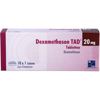Dexamethason TAD 20mg Tabletten, 10 Stk., TAD Pharma GmbH