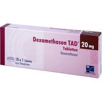 Dexamethason TAD 20mg Tabletten, 10 Stk., TAD Pharma GmbH