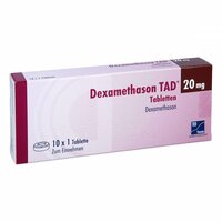 Dexamethason TAD 20mg Tabletten, 10 Stk., TAD Pharma GmbH