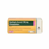 Quetiapin Accord 100mg Filmtabletten, 50 Stk., Accord Healthcare GmbH