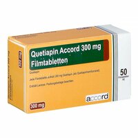Quetiapin Accord 300mg Filmtabletten, 50 st, Accord Healthcare GmbH