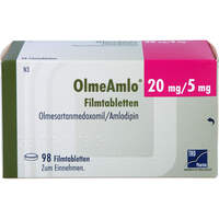OlmeAmlo 20mg/5mg Filmtabletten, 98 st, TAD Pharma GmbH