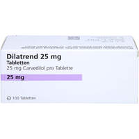 Dilatrend 25 mg Tabletten, 100 st, Allomedic GmbH
